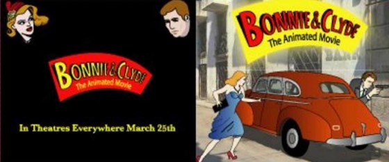 Illustrator Artwork: Bonnie & Clyde: The Animated Movie