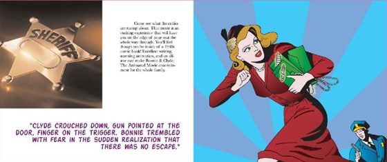 Illustrator Artwork: Bonnie & Clyde: The Animated Movie